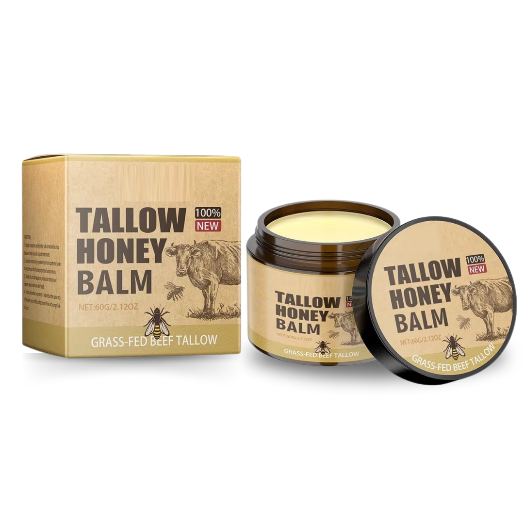 Grass Fed Beef Tallow & Honey Balm